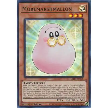 YuGiOh Trading Card Game Legacy of Destruction Super Rare Moremarshmallon LEDE-EN005