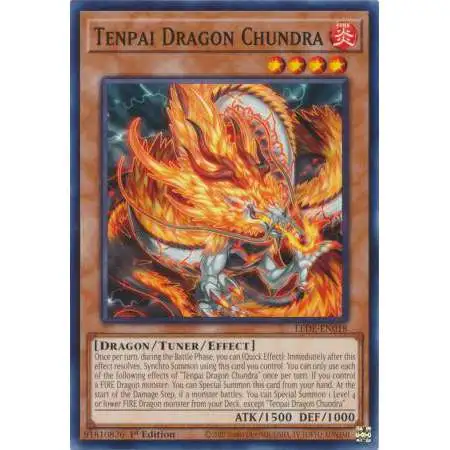 YuGiOh Trading Card Game Legacy of Destruction Common Tenpai Dragon Chundra LEDE-EN018