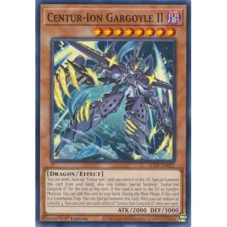 YuGiOh Trading Card Game Legacy of Destruction Common Centur-Ion Gargoyle II LEDE-EN021