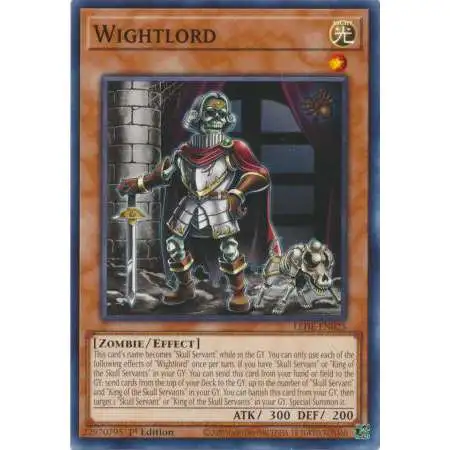 YuGiOh Trading Card Game Legacy of Destruction Common Wightlord LEDE-EN025