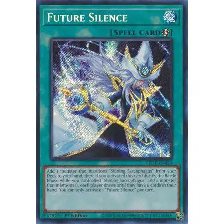 YuGiOh Trading Card Game Legacy of Destruction Secret Rare Future Silence LEDE-EN054