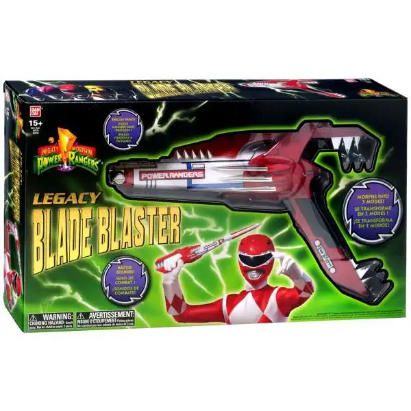 Power Rangers Mighty Morphin Legacy Blade Blaster Roleplay Toy