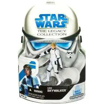 Star Wars A New Hope 2008 Legacy Collection Droid Factory Luke Skywalker Action Figure BD30 [Stormtrooper]