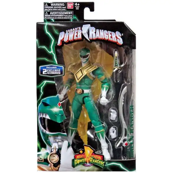 Power Rangers Mighty Morphin Legacy Build A Megazord Green Ranger Action Figure [MMPR]