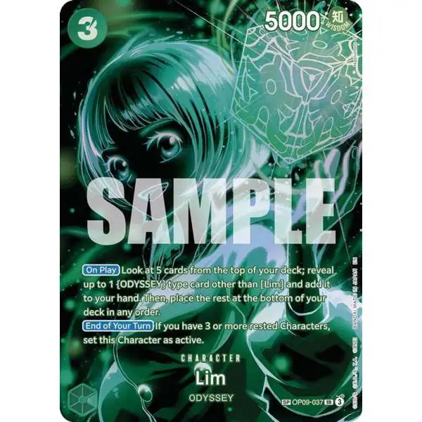 One Piece Trading Card Game Legacy of the Master Super Rare Lim OP09-037 [SP]