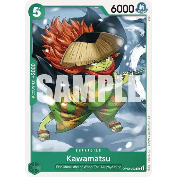 One Piece Trading Card Game Legacy of the Master Uncommon Kawamatsu OP12-023
