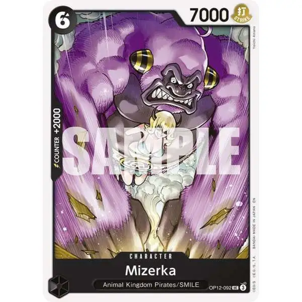 One Piece Trading Card Game Legacy of the Master Uncommon Mizerka OP12-092