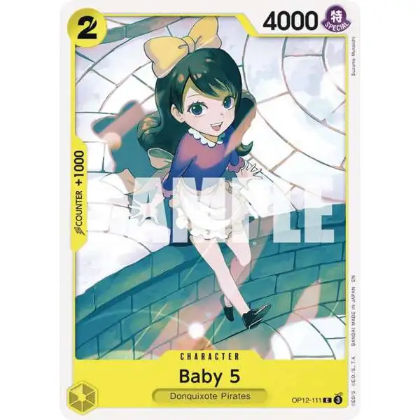 One Piece Trading Card Game Legacy of the Master Common Baby 5 OP12-111