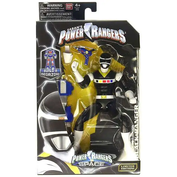 Power Rangers In Space Legacy Build A Megazord Black Ranger Action Figure [PRIS]