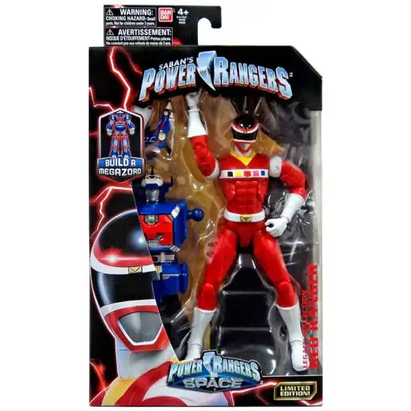 Power Rangers In Space Legacy Build A Megazord Red Ranger Action Figure [PRIS]