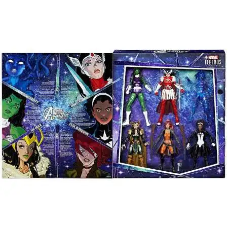Marvel Legends A-Force Heroines Exclusive Action Figure 6-Pack