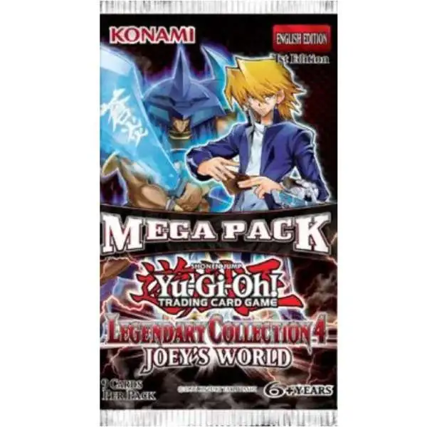 YuGiOh Legendary Collection 4 Joey's World Booster MEGA Pack [9 Cards]