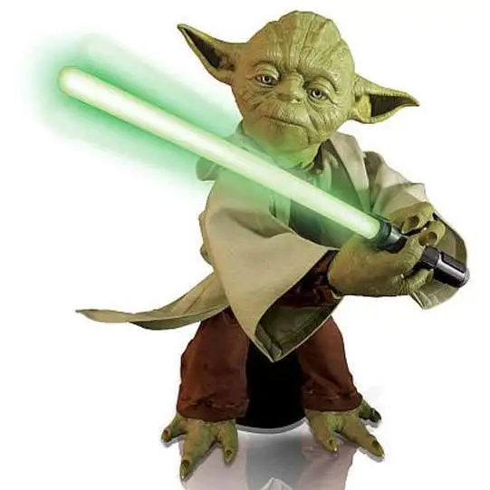 Star Wars Legendary Yoda Interactive Action Figure [Jedi Master, Damaged Package]