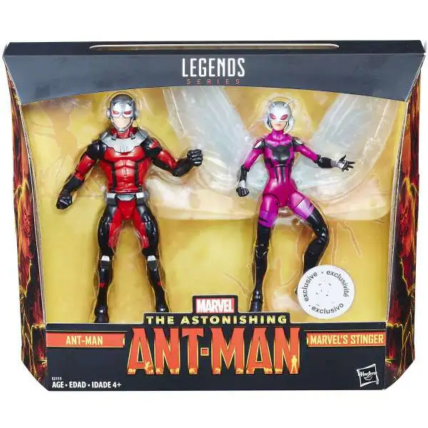 Ant Man Marvel Legends Ant-Man & Stinger Exclusive Action Figure 2-Pack