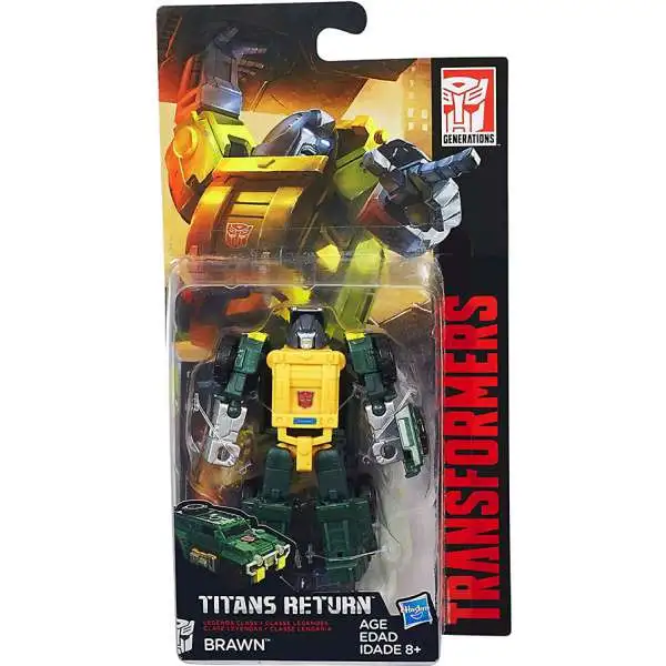 Transformers Generations Titans Return Brawn Legend Action Figure