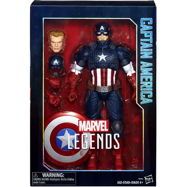Marvel Legends Captain America Deluxe Collector Action Figure [Damaged Package]