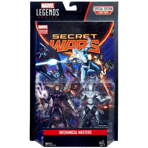 Marvel Legends Machine Man & Iron Man Action Figure 2-Pack [Mechanical Masters, Damaged Package]