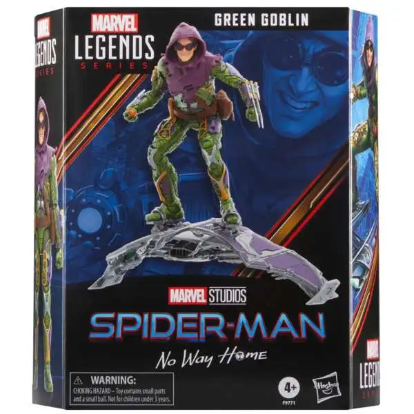 No Way Home Marvel Legends Green Goblin with Glider Deluxe Action Figure (Pre-Order ships September)