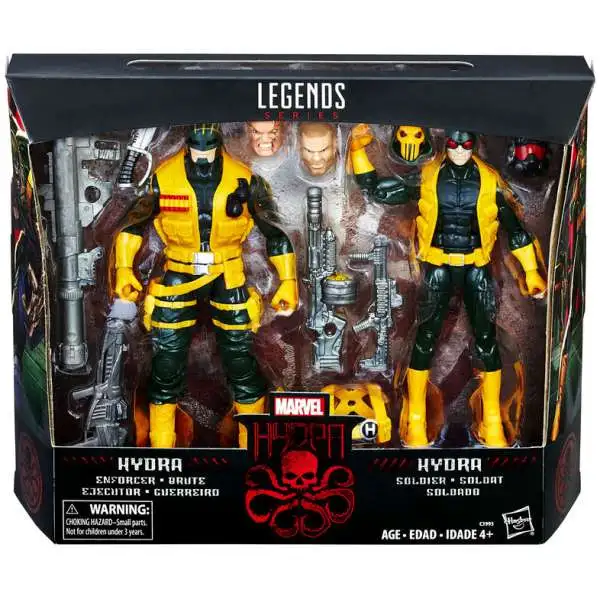 Marvel Legends Hydra Soldiers Exclusive Action Figure 2-Pack [Enforcer Brute & Soldier]
