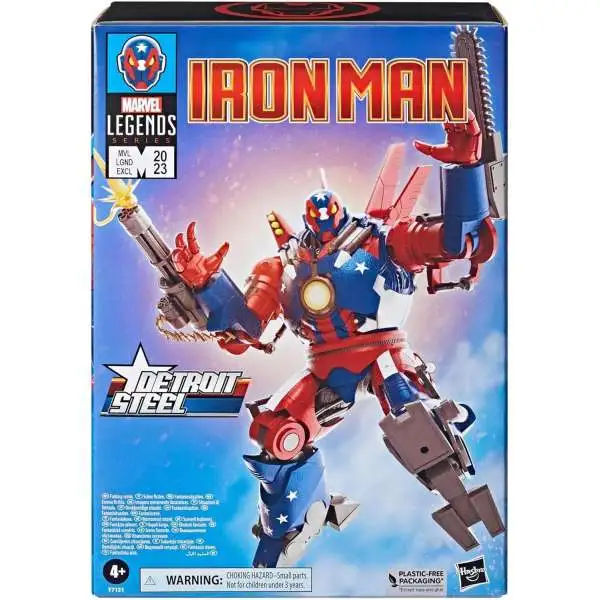 Iron Man Marvel Legends Detroit Steel Exclusive Action Figure