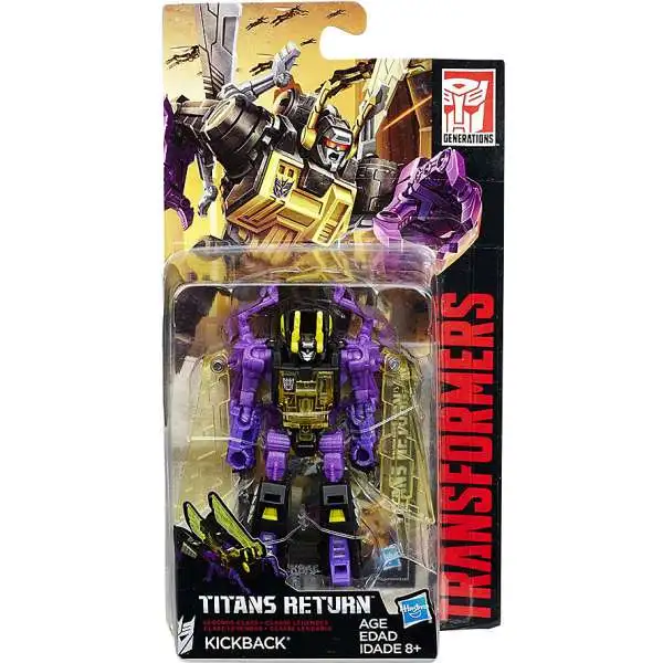 Transformers Generations Titans Return Kickback Legend Action Figure
