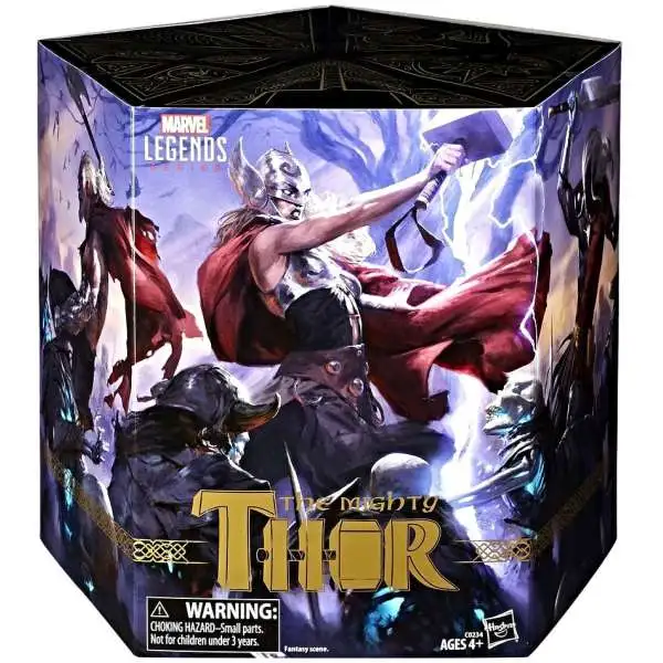 The Mighty Thor Marvel Legends Malekith, Bor, Ulik, Odinson & Thor Action Figure 5-Pack [Battle For Asgard]