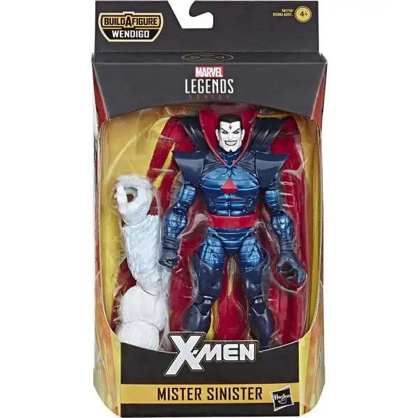 X-Force Marvel Legends Wendigo Series Mister Sinister Action Figure