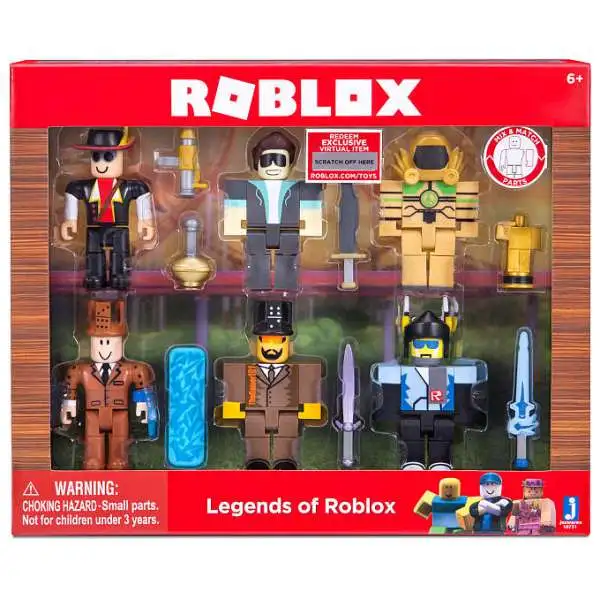 Legends of Roblox Action Figure 6-Pack [Damaged Package]