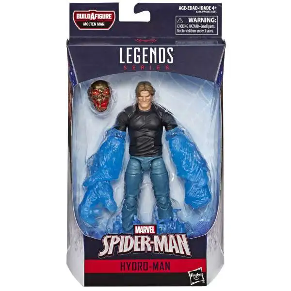 Spider-Man Marvel Legends Molten Man Hydro-Man Action Figure