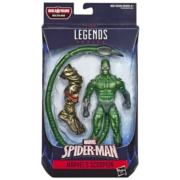 Spider-Man Marvel Legends Molten Man Marvel's Scorpion Action Figure