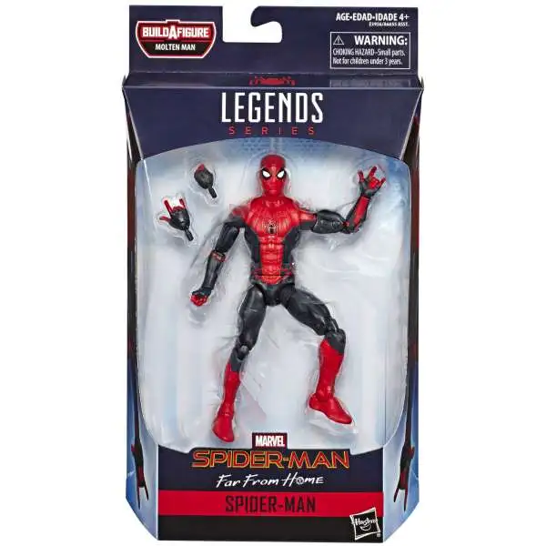 Spider-Man: Far From Home Marvel Legends Molten Man Spider-Man Action Figure [Far From Home Hero Suit]