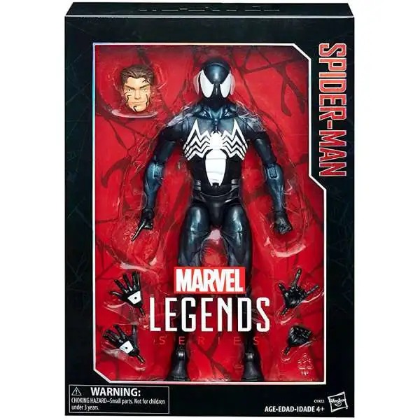 Marvel Legends Symbiote Spider-Man Exclusive Deluxe Collector Action Figure [Damaged Package]