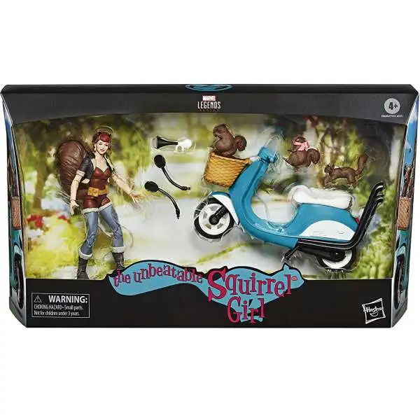 Marvel Legends The Unbeatable Squirrel Girl Action Figure & Vehicle [Scooter]