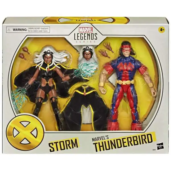 X-Men Legends 20th Anniversary Storm & Marvel's Thunderbird Exclusive Action Figure 2-Pack