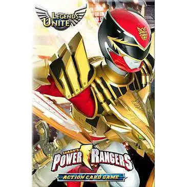 Power Rangers Action Trading Card Game Legends Unite Booster Box [15 Packs]