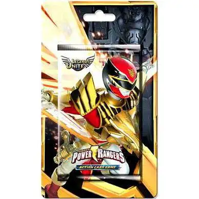 Power Rangers Action Card Game Universe of Hope Blister Booster Box 