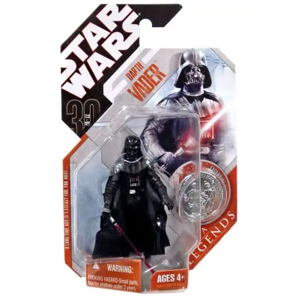 Star Wars A New Hope 2007 Saga Legends (30th Anniversary) Darth Vader Action Figure #1 [Damaged Package]