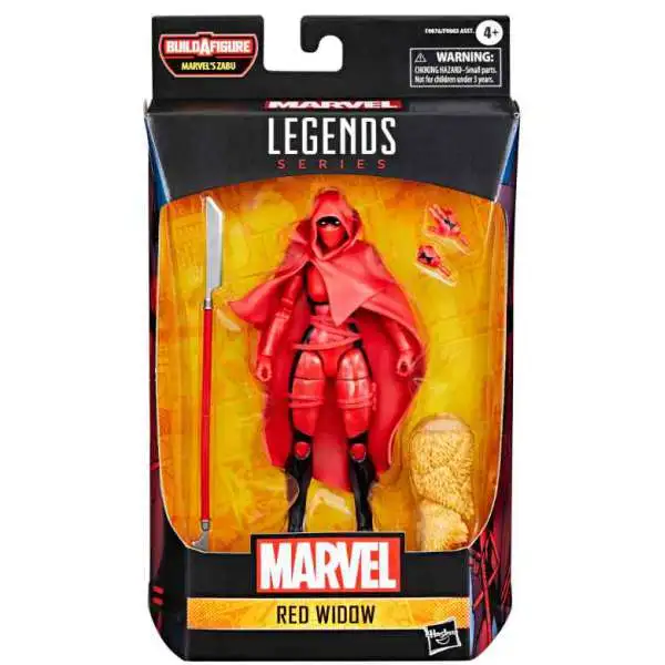 Marvel Legends Zabu Series Red Widow Action Figure [Loose/No build a figure part]