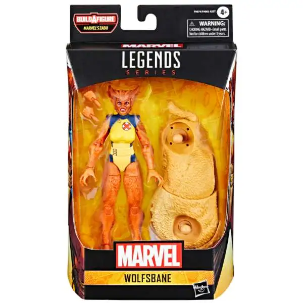 Marvel Legends Zabu Series Wolfsbane Action Figure