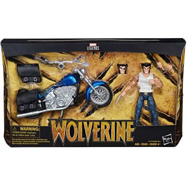 Marvel Legends Ultimate Wolverine with Motorcycle Action Figure