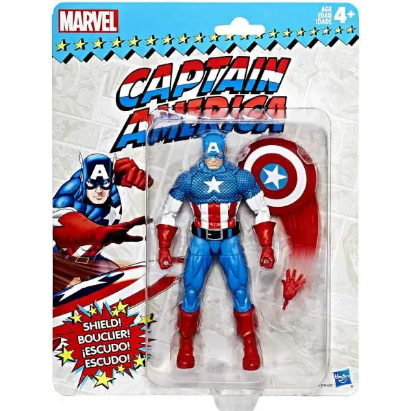 Marvel Legends Retro Series 1 Captain America Action Figure