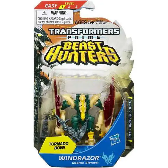 Transformers Prime Beast Hunters Windrazor Legion Action Figure [Damaged Package]