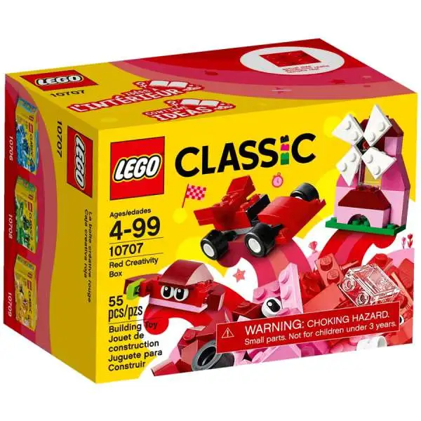LEGO Classic Red Creativity Box Set #10707