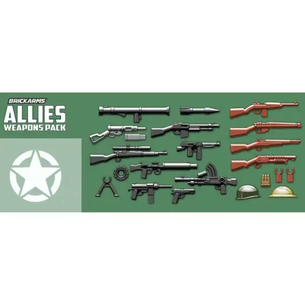 BrickArms Allies Weapons Pack