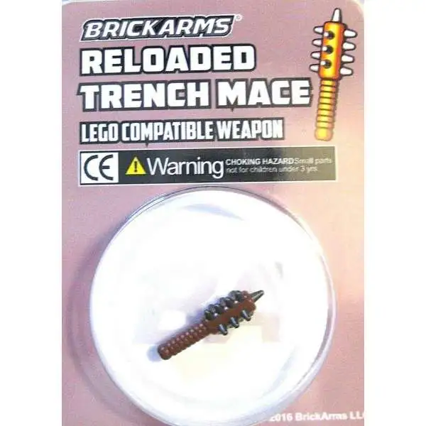 BrickArms WW1 Trench Mace Minifigure Accessory [Overmolded]