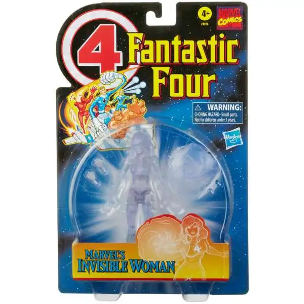 Fantastic Four Marvel Legends Vintage Series Invisible Woman Action Figure [2021]