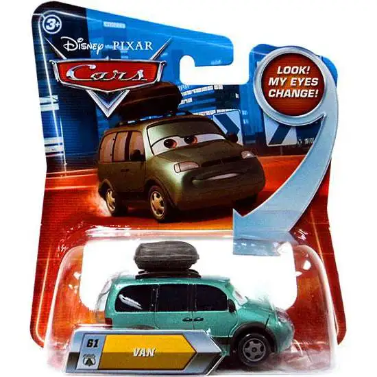 Disney / Pixar Cars Lenticular Eyes Series 2 Van Diecast Car
