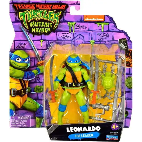 Teenage Mutant Ninja Turtles Mutant Mayhem Leonardo Action Figure [The Leader]
