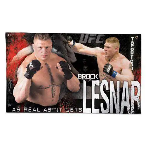 UFC Brock Lesnar Wall Banner