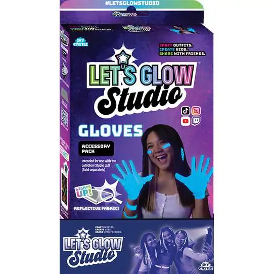 Let's Glow Studio Accessory Gloves Craft Kit